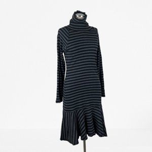 Ralph Lauren Size Small Striped Turtlneck Dress